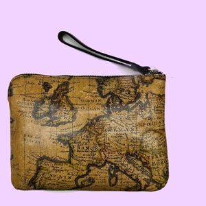 Patricia Nash Cassini Wristlet in European Map
